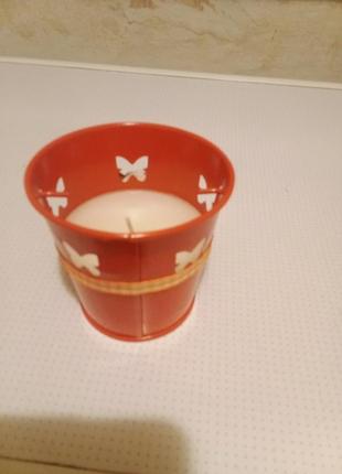 Свічка подарункова нова декоративна купувпла в німетчіні3 фото