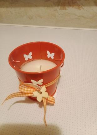 Свічка подарункова нова декоративна купувпла в німетчіні2 фото