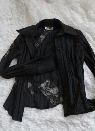 Кружевная рубашечка из хлопка