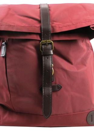 Молодежный светоотражающий рюкзак 15l modischer rucksack бордовый4 фото