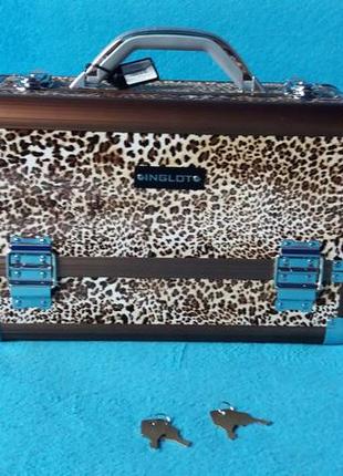 Кейс для косметики      case leopard  inglot1 фото