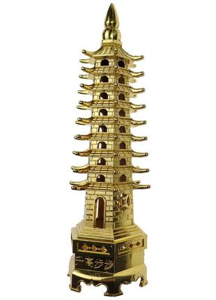 Пагода 9 ярусів 18х5х5 см (c2575)