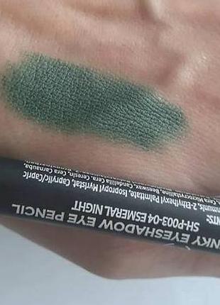 Олівець для повік шані multi-use chunky pencils - esmeral night