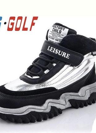 Ботинки для девочки утеплённые для jong golf