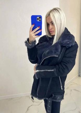😱дубленка zara просто шикарна