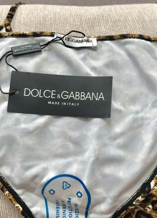 Купальник dolce & gabbana  леопардовый принт не носился оригинал4 фото