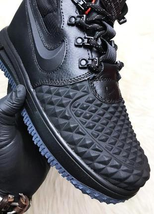 Черевики 👑 nike lunar force 1 duckboot '17 black (термо)❄️