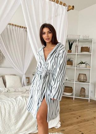 Халат плюшевий