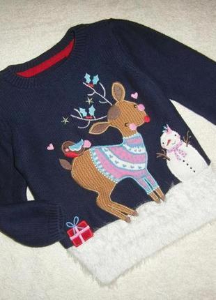 Новорічний светр, світер2 фото