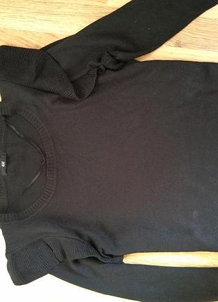 Кофта черная с фонариками