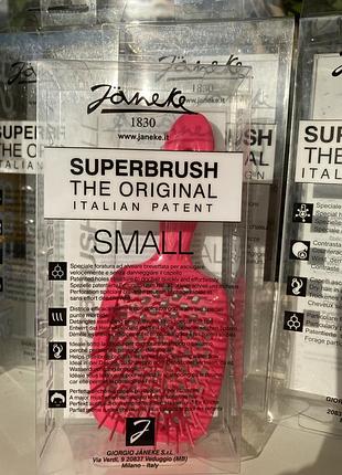17 см гребінець janeke italy 🇮🇹 superbrash small расческа 17 см