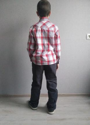 Новые серые котоновые брюки для мальчика 116, 140, 146. венгрия5 фото