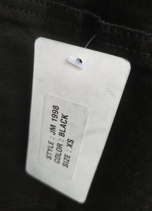 Классный джинсовый чёрный  комбинезон на высокий рост6 фото