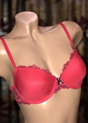⭐️ нежный бюстгальтер с кружевными вставками esprit •70а