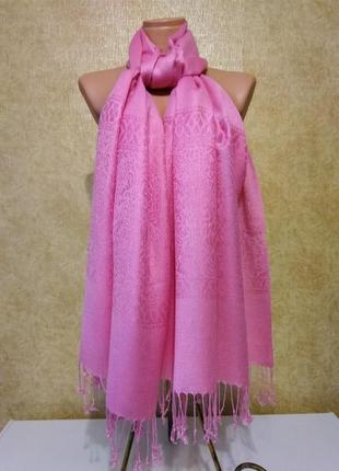 Палантин платок шаль шарф пашмина шелк3 фото