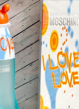 Moschino i love love✨edt оригинал 3 мл распив аромата затест3 фото