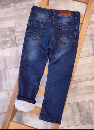 Теплые джинсы подросток2 фото
