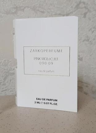 Zarkoperfume pink molecule 090.09✨original мініатюра пробник mini spray 2 мл книжка3 фото