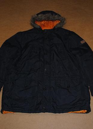 Burton london парка мужская зима теплая с мехом