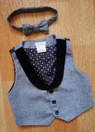 Жилетка жилет mamas&papas на новонародженого, 0-1міс