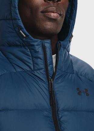 Under armour мужской синий пуховик armour down 2.0 jkt4 фото