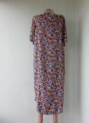 Плаття-сорочка, квітковий принт george5 фото