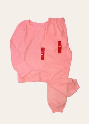 Пижамка на девочку 122 см primark розовая