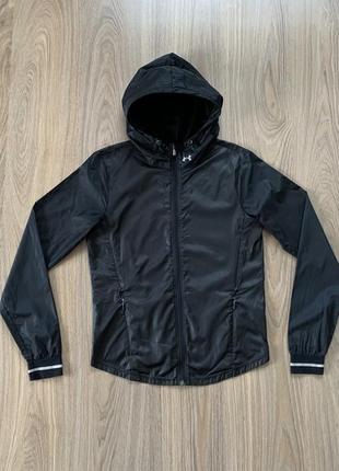 Жіноча бігова вітровка легка спортивна без підкладки