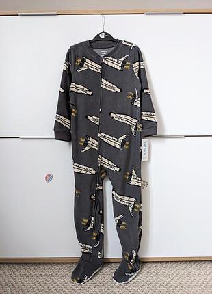 Слип пижама флисовый человечек carter's