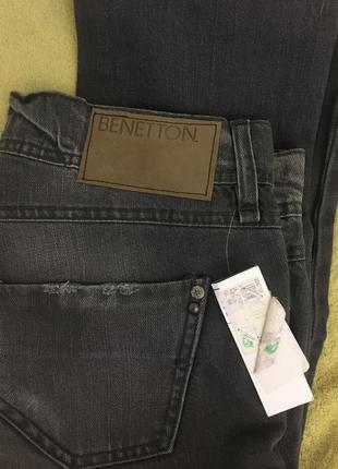 Джинсы серые новые benetton4 фото