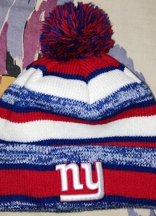 Зимняя шапочка new era nfl new york giants