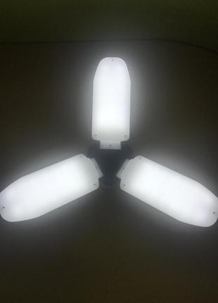 Светодиодная складная лампа-люстра led2 фото