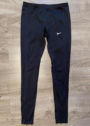 Лосины беговые спортивные nike dri - fit