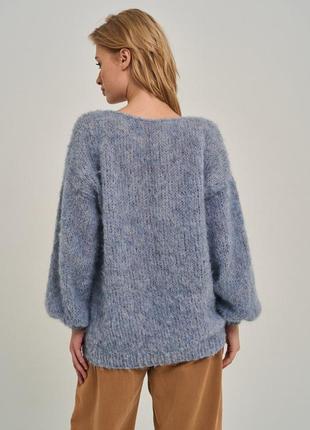 Базовый свитер из шерсти альпака7 фото
