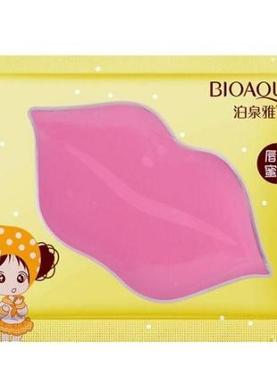 Маска для губ bioaqua collagen soft lip membrane грейпфрут, лайм, лесные ягоды8 г