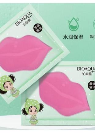 Маска для губ bioaqua collagen soft lip membrane грейпфрут, лайм, лісові ягоды8 р2 фото