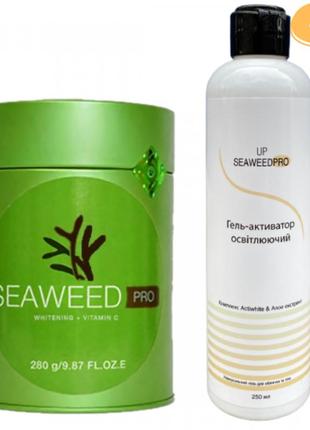 Набір для профілактики пігментації маска seaweedpro  + гелем-активатором на основі з комплексу actiwhite 280