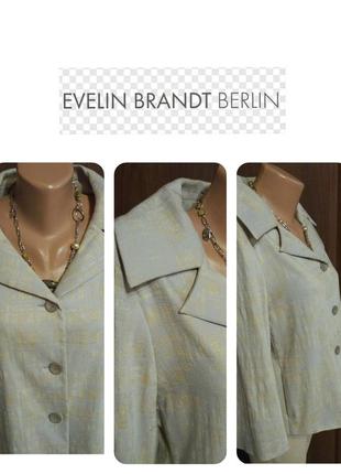 Evelin brandt/нарядный дизайнерский жакет из германии/ винтаж