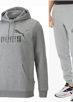 Спортивный костюм puma м и  л на флисе