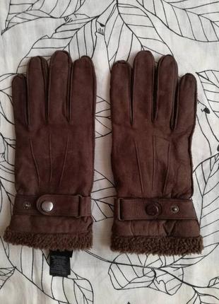 Шкіряні рукавиці john rocha l-xl1 фото