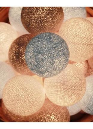 Гирлянда тайские шарики-фонарики cbl winter 35 шариков от usb, 4м