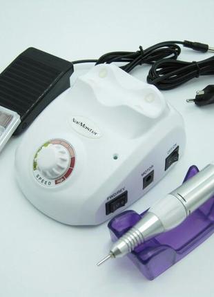 Фрезер для манікюра nail master zs-603, 30 w, білий