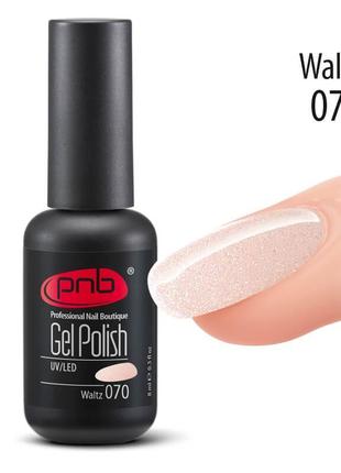 Гель-лак pnb 070 waltz, 8 мл