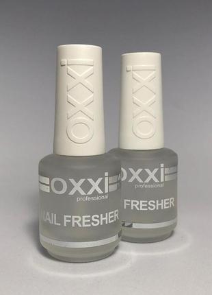 Обезжириватель для ногтей oxxi nail fresher, 15 мл