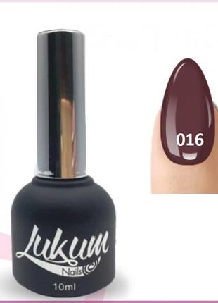 Гель-лак lukum nails no 016