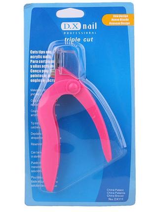 Типсорез для штучних нігтів, рожевий