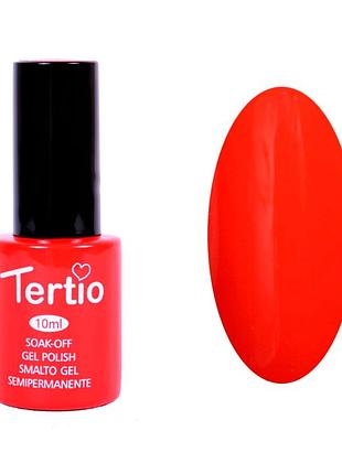 Гель-лак №009 tertio, морквяно-червоний