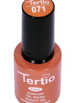 Гель-лак №071 tertio, карамель2 фото