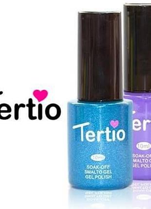 Гель-лак №007 tertio, сливовый с микроблеском