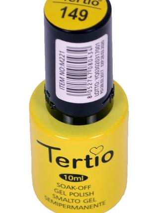 Гель-лак №149 tertio,  светло-желтый3 фото